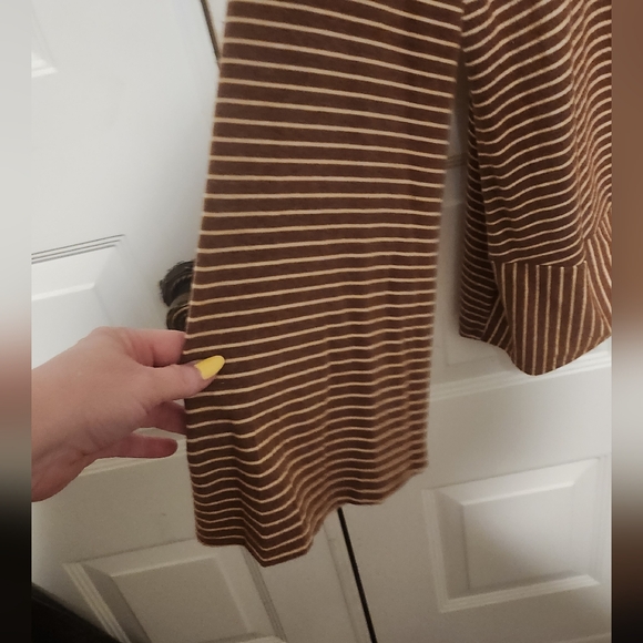 Weekend Suzanne Betro Women's Tunic Size 1X Brown /Beige - Picture 6 of 9